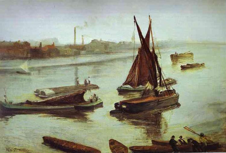 James Abbott McNeil Whistler Grey and Silver Spain oil painting art
